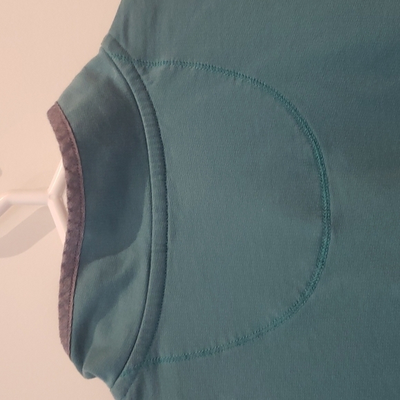 LL Bean Sweat Top Men's XL Green Button Down 3/4 Long Sleeves 100% Cotton - Picture 6 of 11